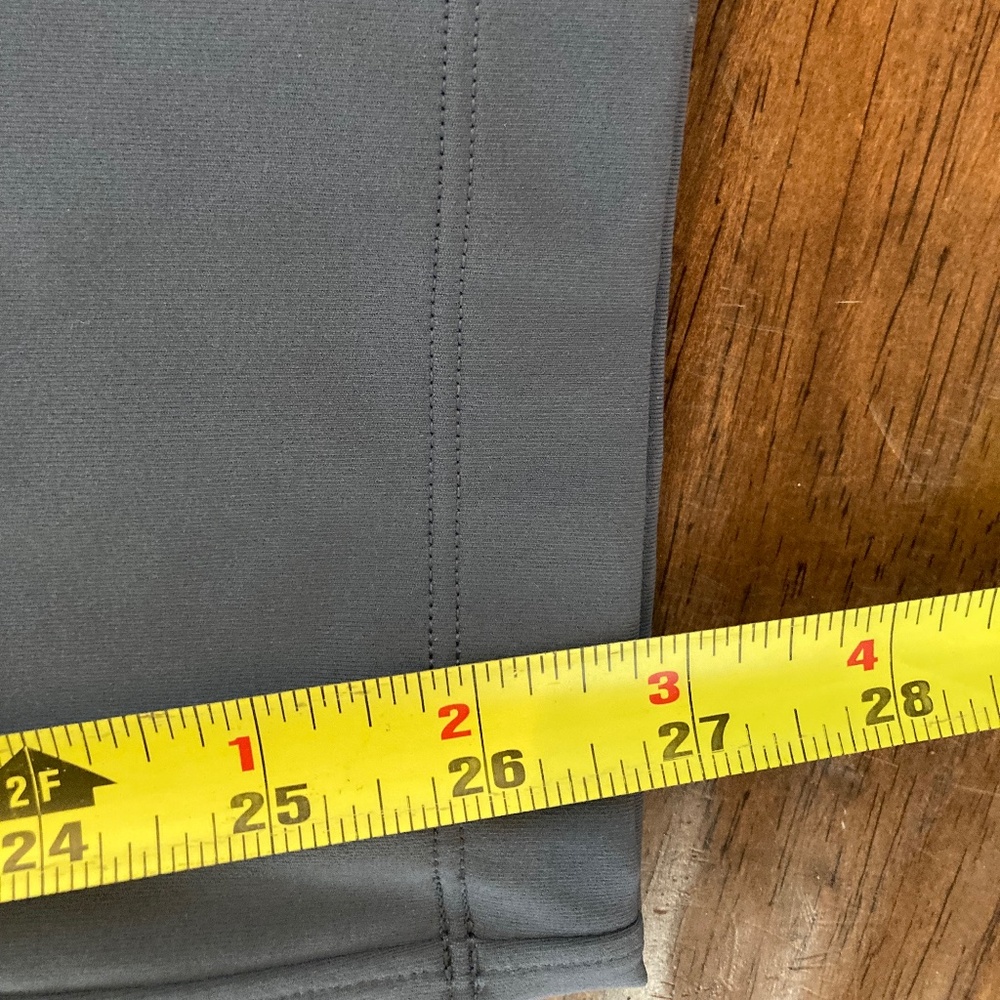 Lululemon On The Fly 7/8 Pants Size 6 Blue Lightweight Travel Drawstring Waist - Picture 6 of 7